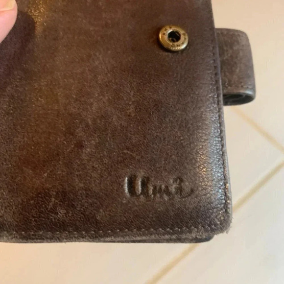 Umi Genuine Leather Small Wallet  Brown - Picture 6 of 6